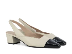 MASCARO Heels* black~ivory
