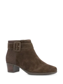 MUNRO Ankle Boots* dk brown