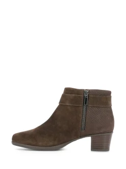 MUNRO Ankle Boots* dk brown