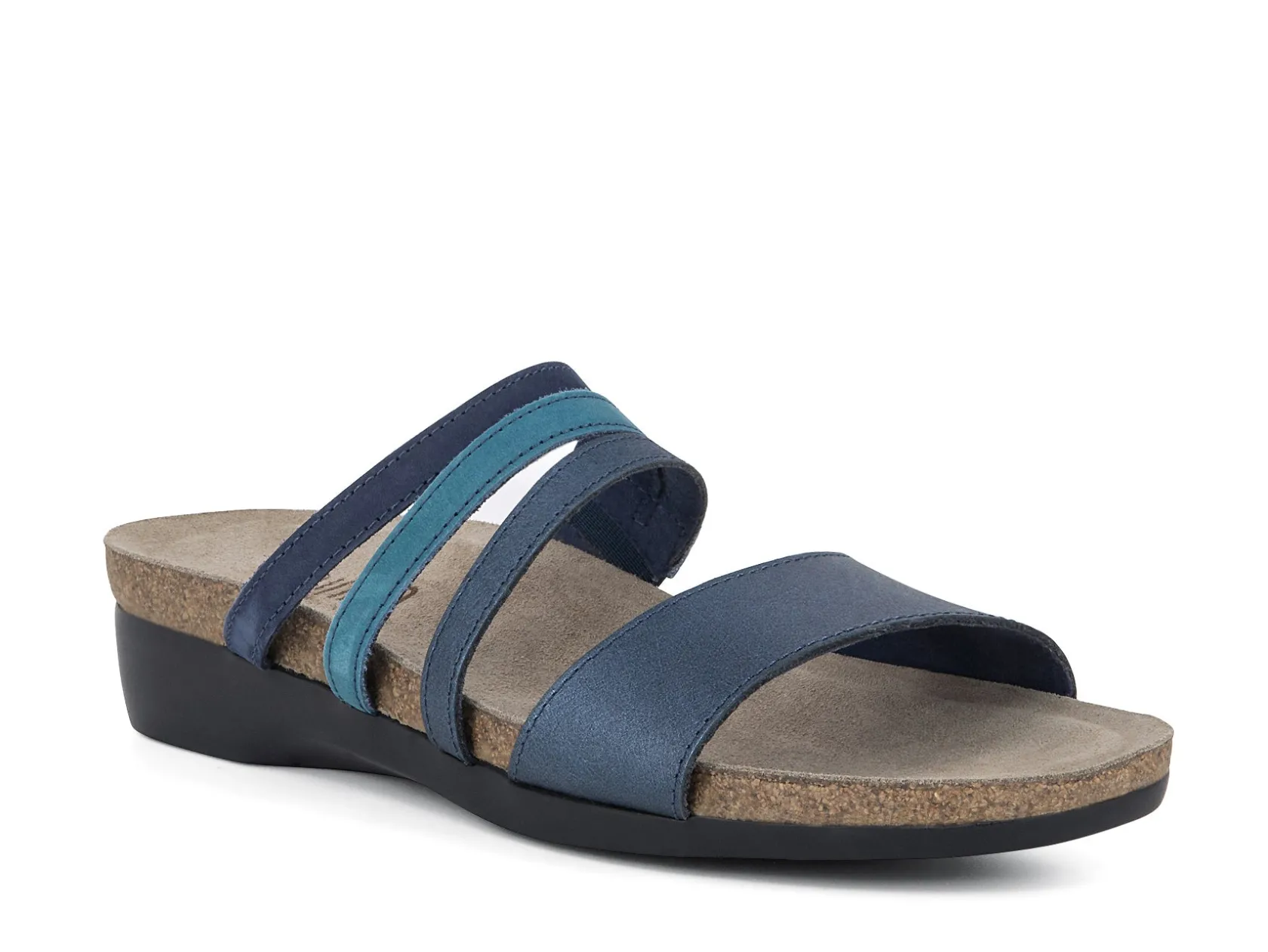 MUNRO Slides* blue metallic