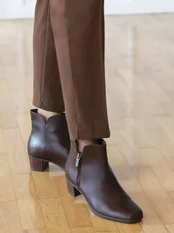 MUNRO Heels|Ankle Boots* brown