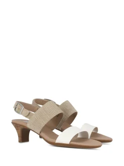 MUNRO Heels* white~lt tan