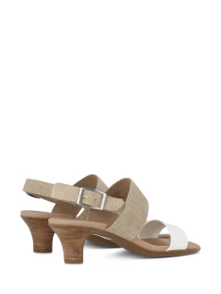 MUNRO Heels* white~lt tan