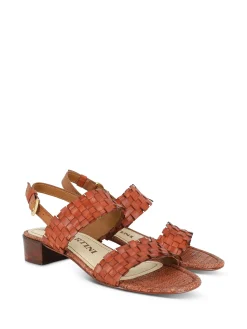 PAOLA MARTINI Sandals* cognac
