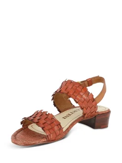 PAOLA MARTINI Sandals* cognac