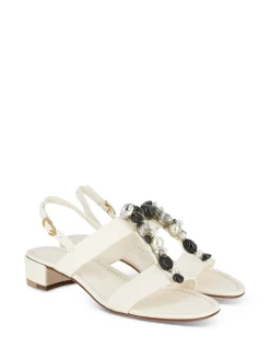 PAOLA MARTINI Sandals* off white