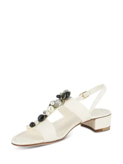 PAOLA MARTINI Sandals* off white