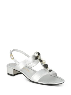 PAOLA MARTINI Sandals* silver