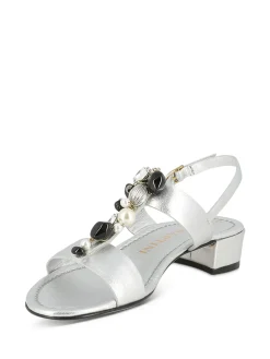 PAOLA MARTINI Sandals* silver