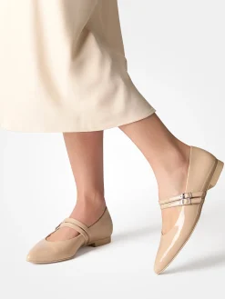 PAUL GREEN Ballerina Flats* nude