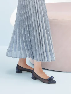 PETER SHEPPARD Ballerina Flats* navy
