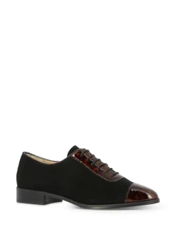 PETER SHEPPARD Lace-Ups* tortoise shell~black