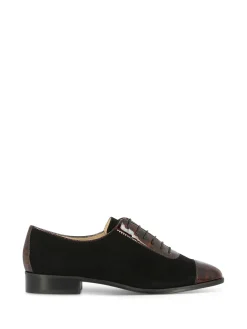 PETER SHEPPARD Lace-Ups* tortoise shell~black