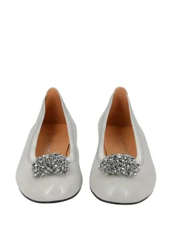 PETER SHEPPARD Ballerina Flats* silver