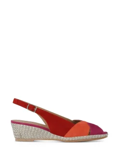 PETER SHEPPARD Espadrilles* red~pink~orange