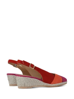 PETER SHEPPARD Espadrilles* red~pink~orange