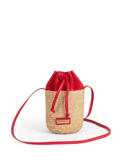 PIEL DE MAR Handbags & Wallets* natural~red