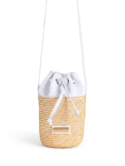 PIEL DE MAR Handbags & Wallets* natural~white