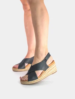PINAZ Sandals|Espadrilles* black