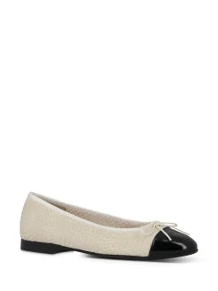 PONS QUINTANA Ballerina Flats* cream~black