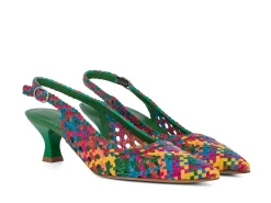 PONS QUINTANA Heels* green multi