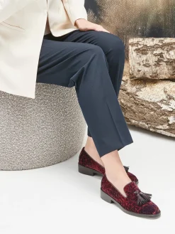 PONS QUINTANA Slip-Ons* ruby red