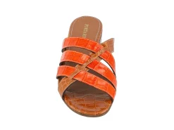 PORTA ROSSA Slides* orange~tan