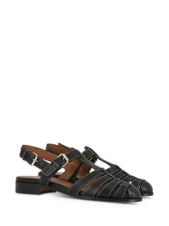 PORTA ROSSA Slip-Ons* black