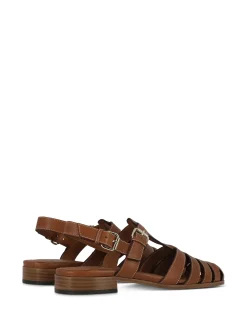 PORTA ROSSA Slip-Ons* brandy