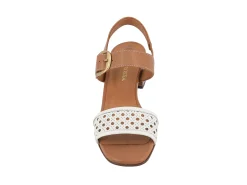 PORTA ROSSA Sandals* white~tan