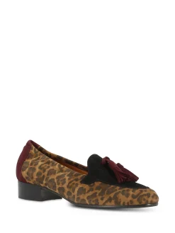 PORTA ROSSA Slip-Ons* leopard