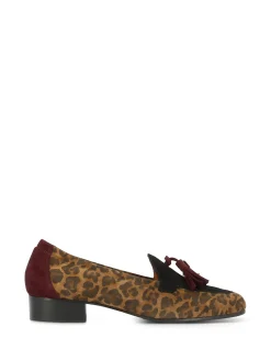 PORTA ROSSA Slip-Ons* leopard
