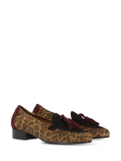 PORTA ROSSA Slip-Ons* leopard