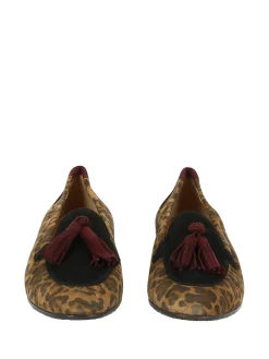PORTA ROSSA Slip-Ons* leopard