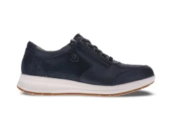 REVERE Sneakers* sapphire~navy lizard