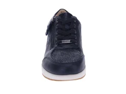 REVERE Sneakers* sapphire~navy lizard