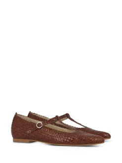 S BENSONI Ballerina Flats* mid brown