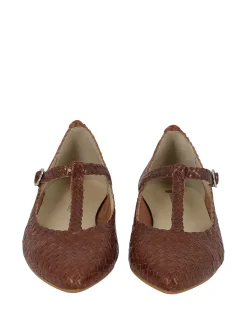 S BENSONI Ballerina Flats* mid brown