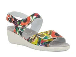 SEMLER Sandals* bright flower