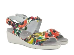 SEMLER Sandals* bright flower