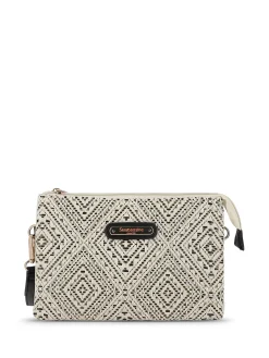 SIMOSASTRE Handbags & Wallets* beige~black