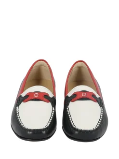 SIOUX Loafers* navy~white~red