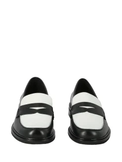 SIOUX Loafers* black~white