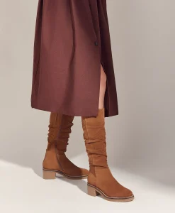 SOFTWAVES Long Boots* cognac