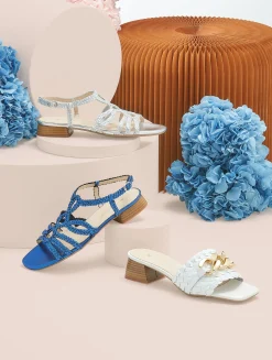 SORELLE BENSONI Sandals* silver
