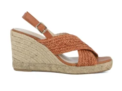 SORELLE BENSONI Espadrilles* brandy