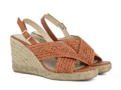 SORELLE BENSONI Espadrilles* brandy