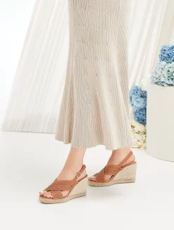 SORELLE BENSONI Espadrilles* brandy