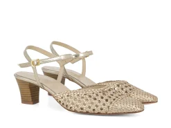 SORELLE BENSONI Heels* gold metallic