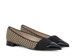 STATUS Ballerina Flats* black~natural